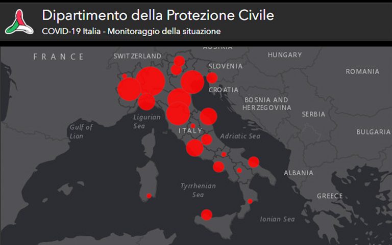 coronavirus-mappa