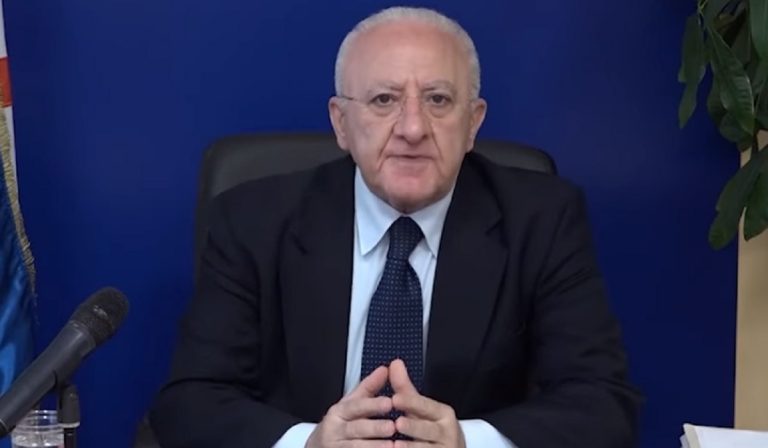aumento contagi campania de luca