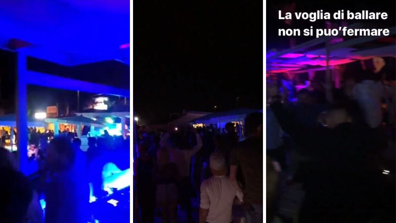 discoteca assembramento