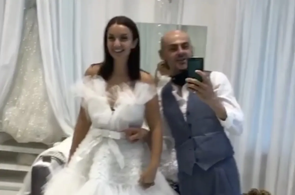 Abito elettra sales lamborghini sposa