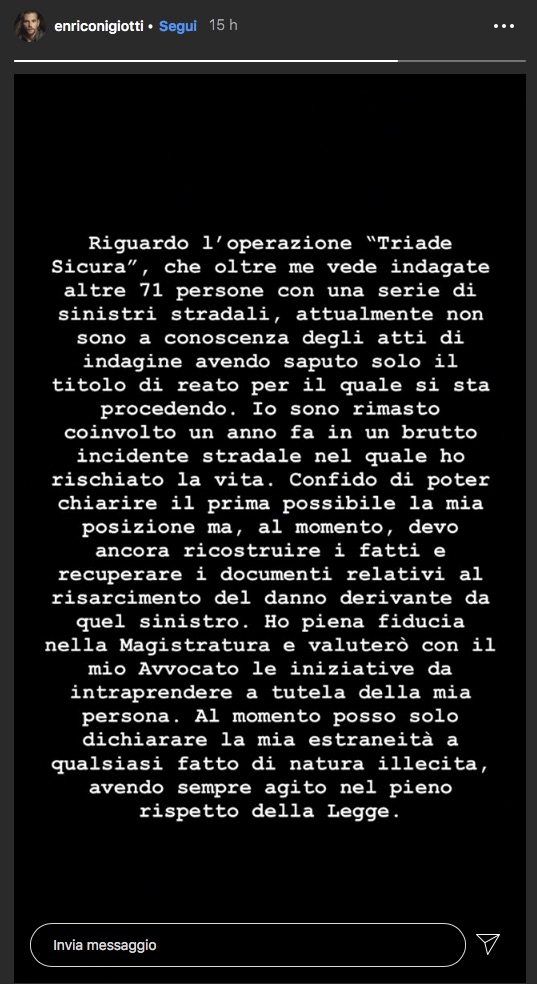 EnricoNigiottiindagato