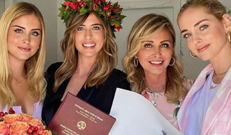 Laurea Francesca Ferragni: il look in giacca e ciabatte