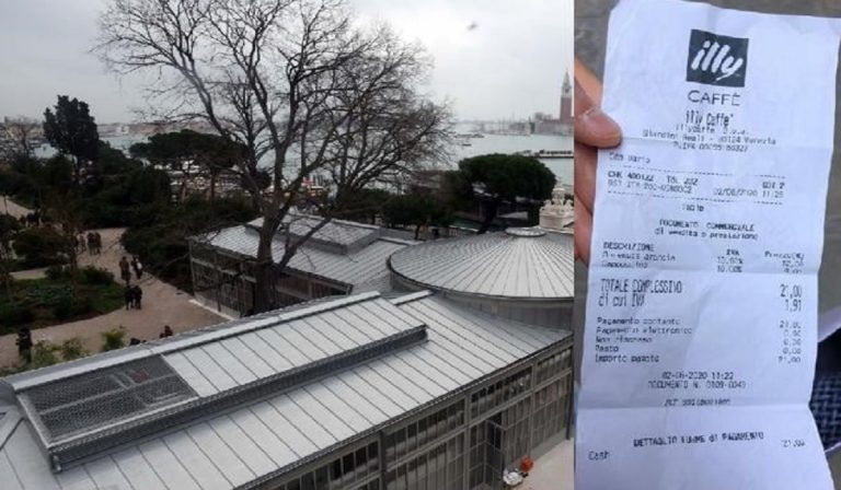 Coronavirus, Venezia: ai Giardini Reali scontrini salati