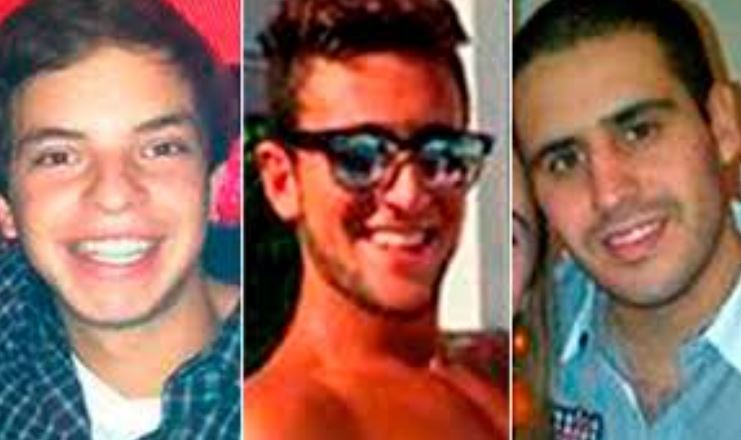i tre ragazzi accusati