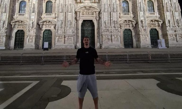ibrahimovic duomo foto
