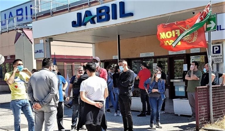 La sede di Jabil a Marcianise