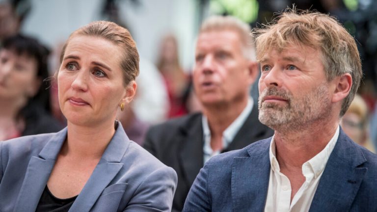 La premier danese Frederiksen e il suo fidanzato