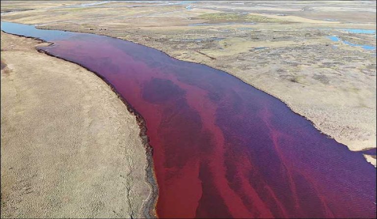 Perdita di gasolio in Siberia: stato di emergenza
