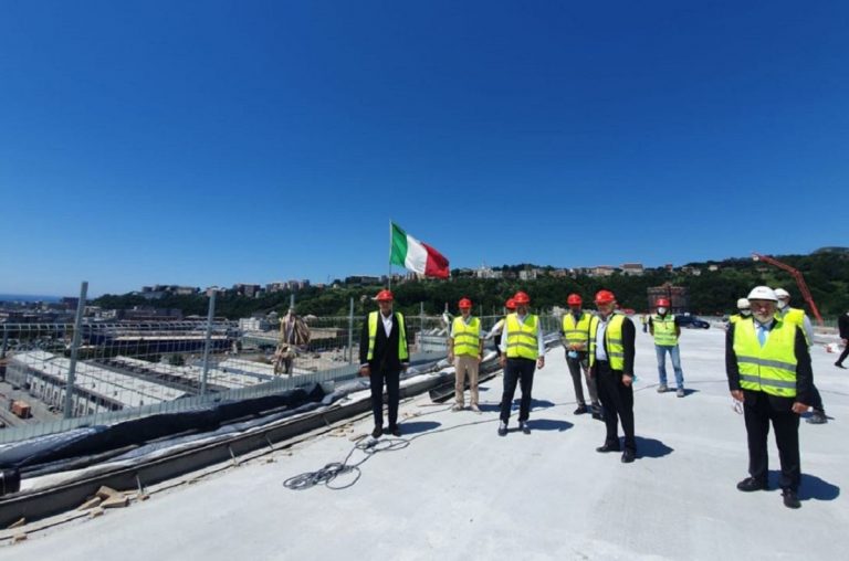 prima auto nuovo ponte genova