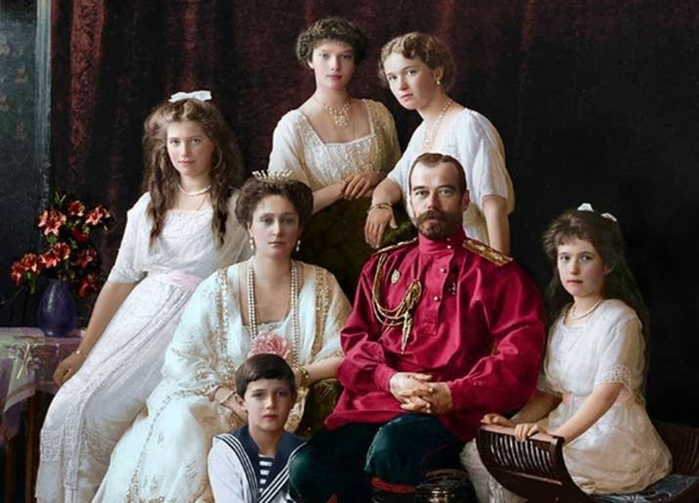 La famiglia imperiale russa dei Romanov