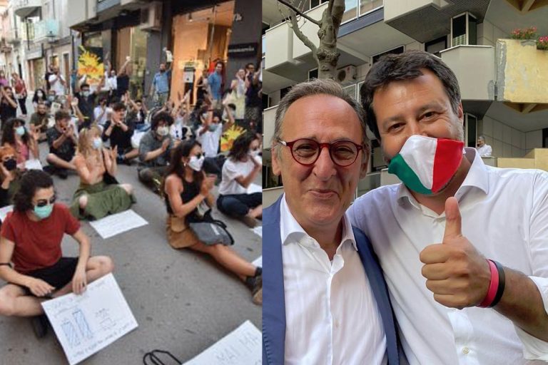 salvini contestato andria