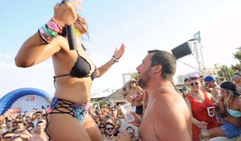 Salvini: estate al Papeete