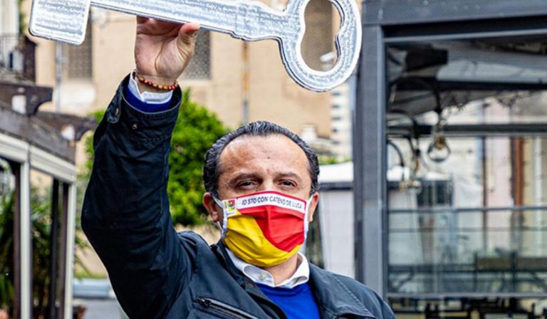 Il sindaco di Messina, De Luca, va a processo per vilipendio al Viminale