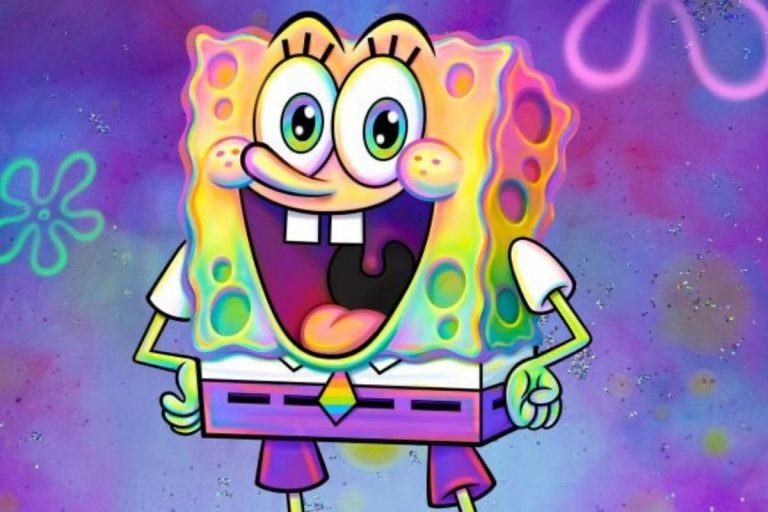 spongebob gay