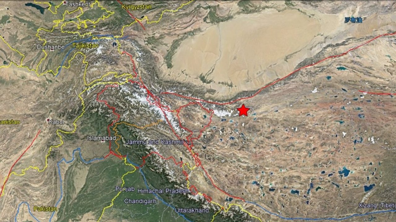 Terremoto In Cina Sisma Di M6 4 Nello Xinjiang
