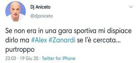 Tweet dj aniceto
