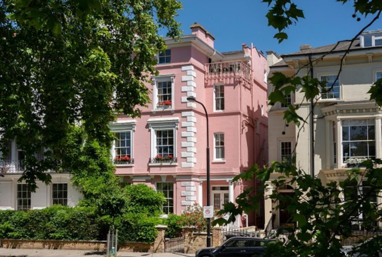 La Pink House di Londra