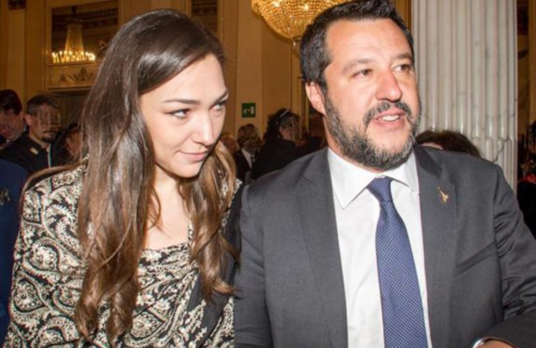 francesca verdini con salvini