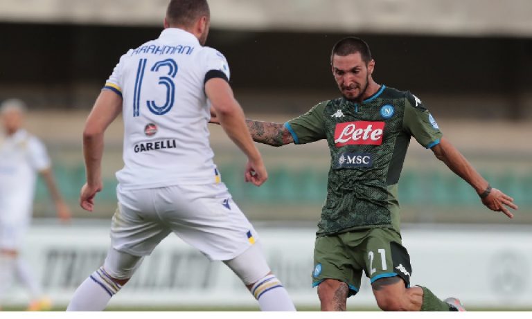 Verona Napoli 0-2