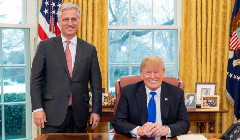 Usa, positivo al Covid il Consigliere per la Sicurezza di Donald Trump