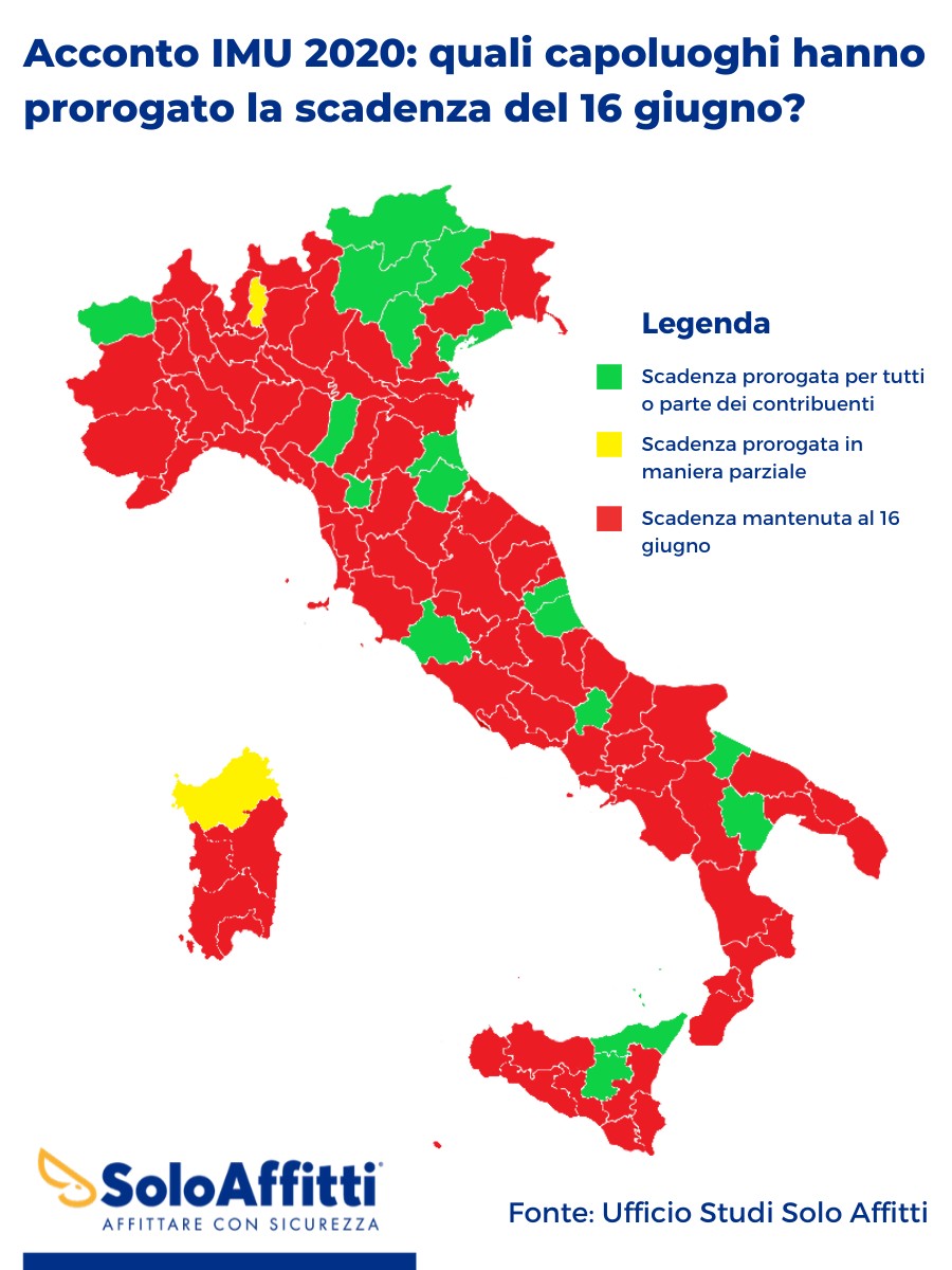 Rinvio Imu 2020 Coronavirus proroga comuni