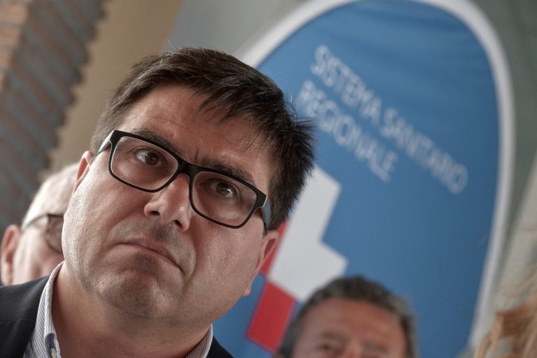 L'assessore alla Sanità della Regione Lazio, Alessio D'Amato