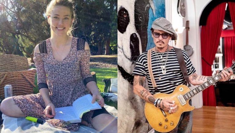 Amber Heard e Johnny Depp