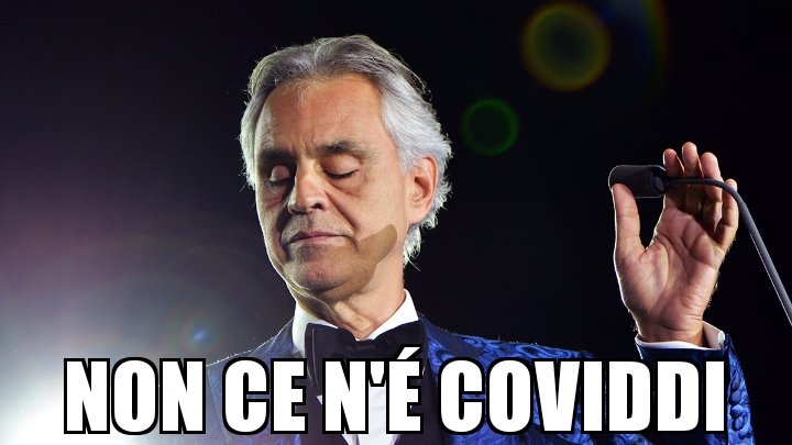 Bocelli non ce n'è coviddi