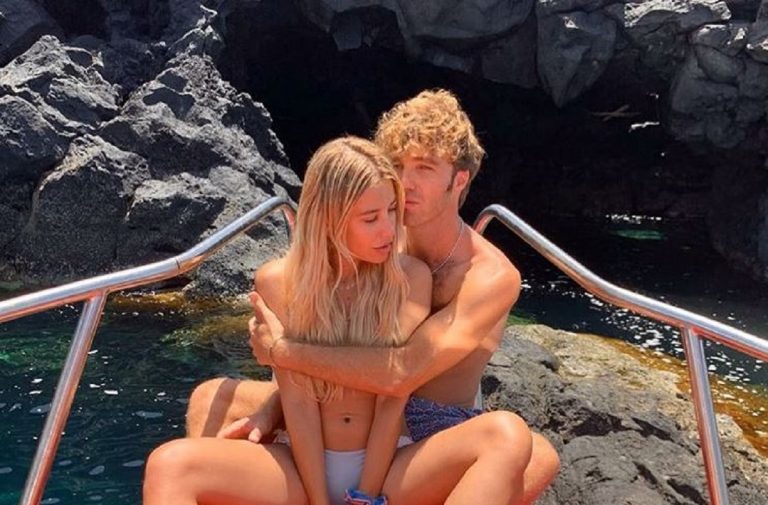 clizia paolo gf vip bacio