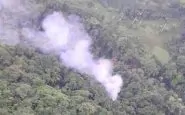 Elicottero militare precipitato Colombia