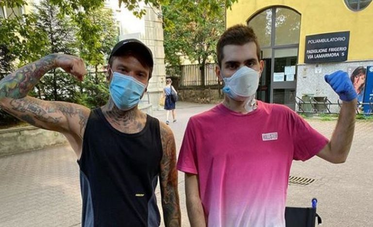fedez incontra diego guarito covid