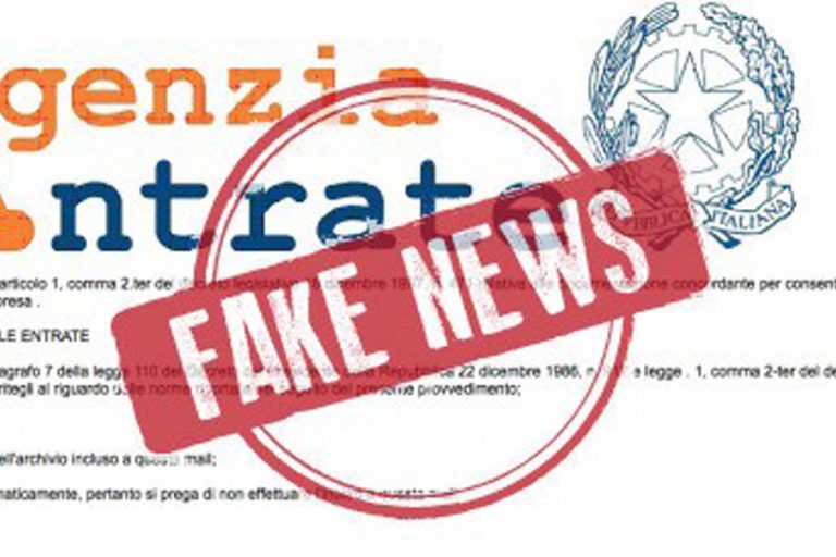 finta email agenzia delle entrate