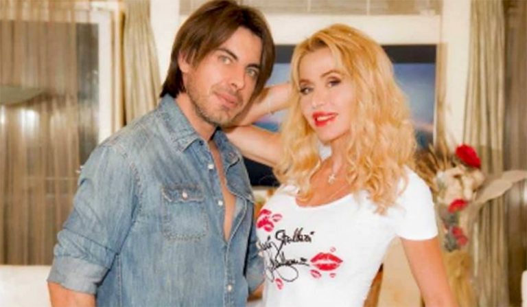 Gianluigi Martino con Valeria Marini