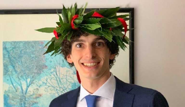 Il figlio di Roberto Stella si laurea