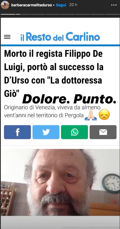 post d'urso de luigi