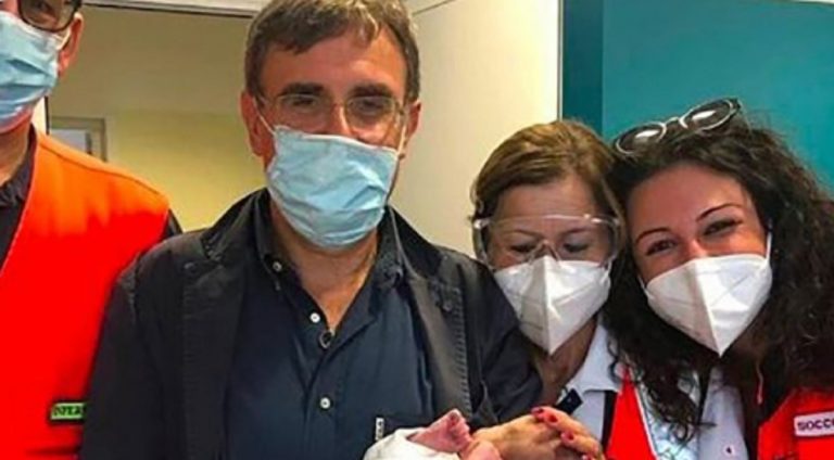 neonato abbandonato a Bari