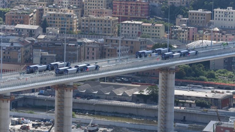 nuovo ponte genova collaudo