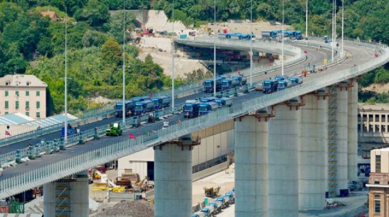Nuovo ponte Genova inaugurazione