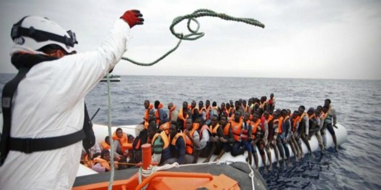 Soccorso in mare effettuato da una Ong