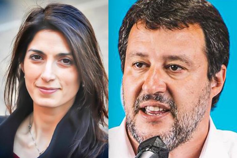 salvini contro raggi