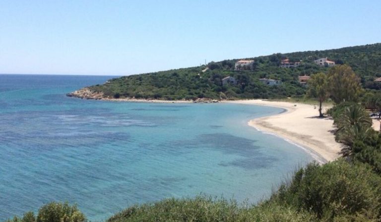 La spiaggia di Maladroxia teatro dei nuovi sbarchi