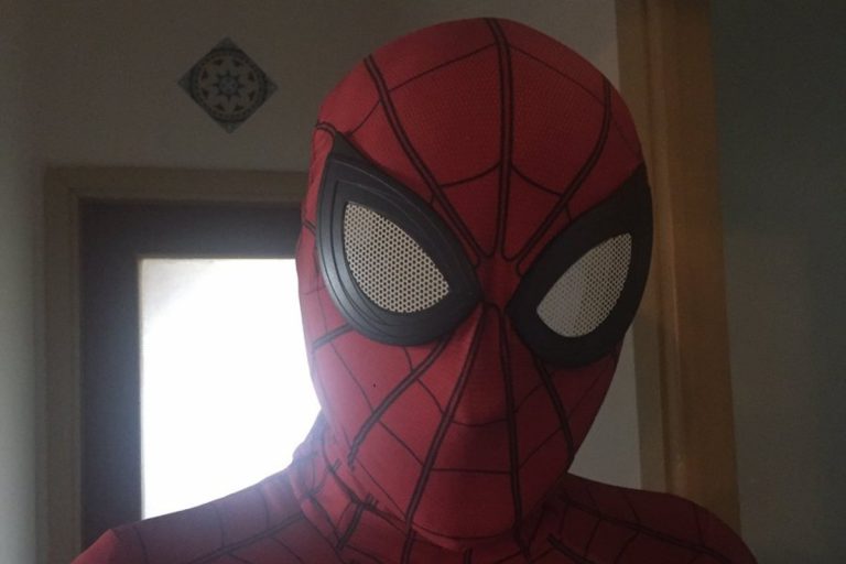 spiderman rapina gelateria garbatella