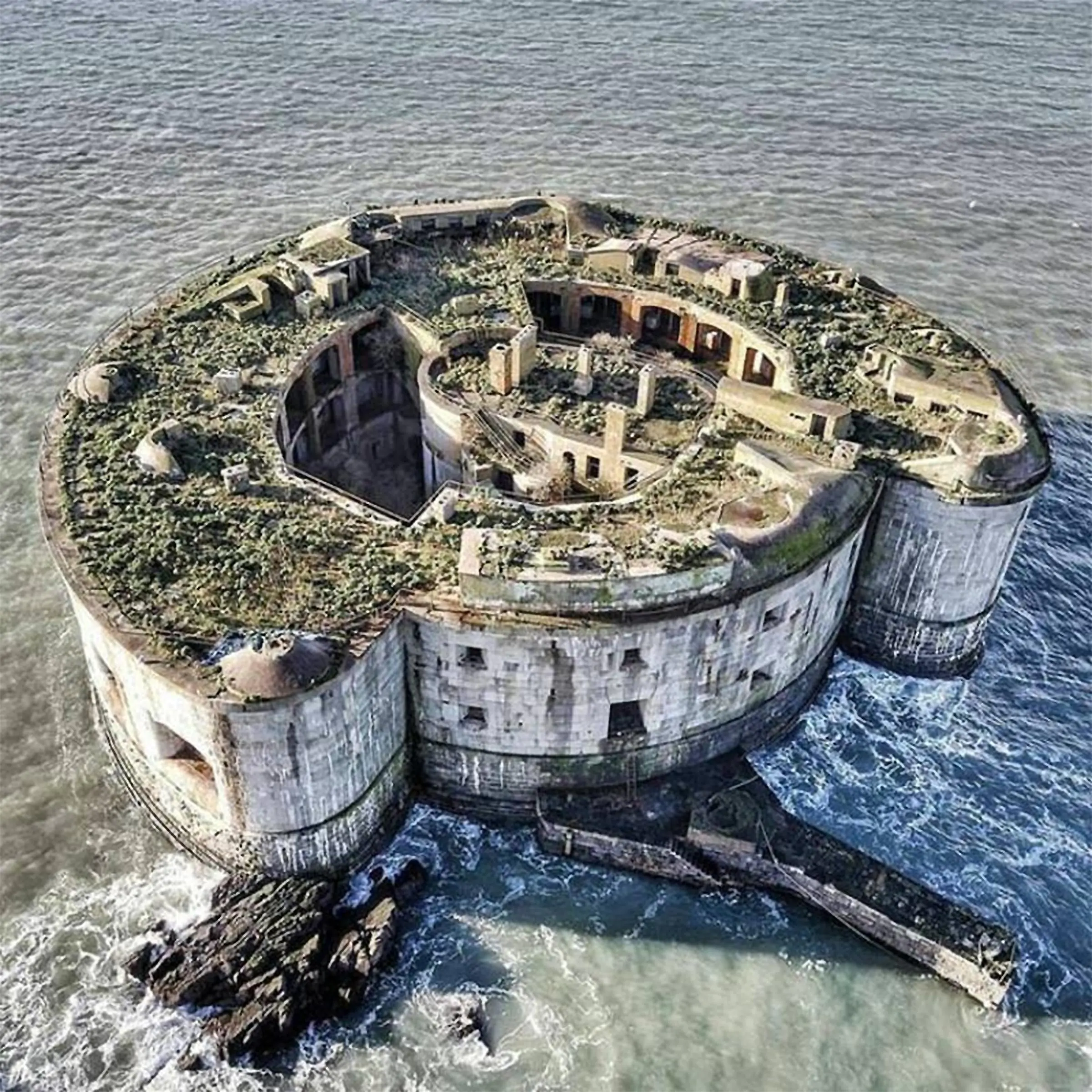 Stack Rock Fort dall'alto