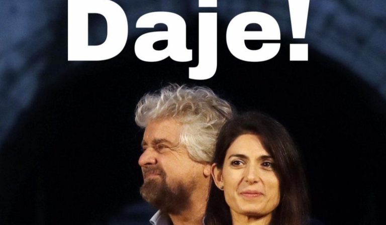 Beppe Grillo Virginia Raggi