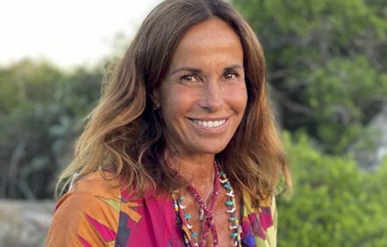 Cristina Parodi dedica figlio