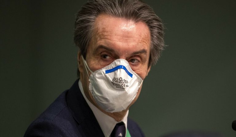 il Governatore della Lombardia, Attilio Fontana