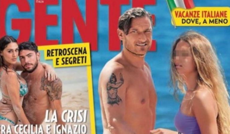 ilary blasi figlia copertina gente