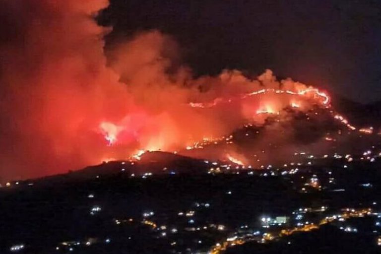 incendio altofonte palermo