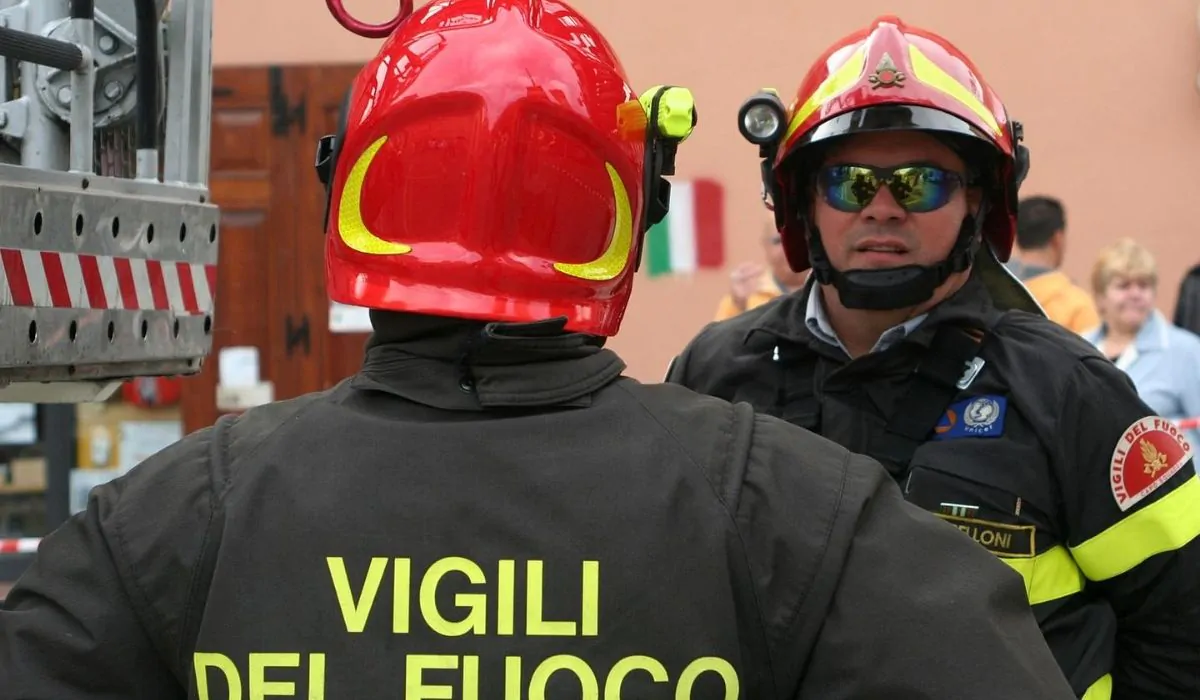 Incendio Isnello