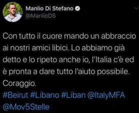 Manlio Di Stefano libici